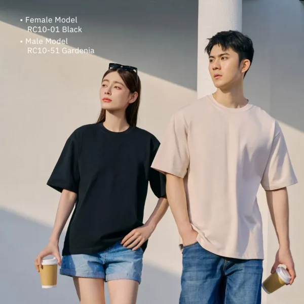 RC10 COMBED COTTON OVERSIZED T-SHIRTS-300GSM