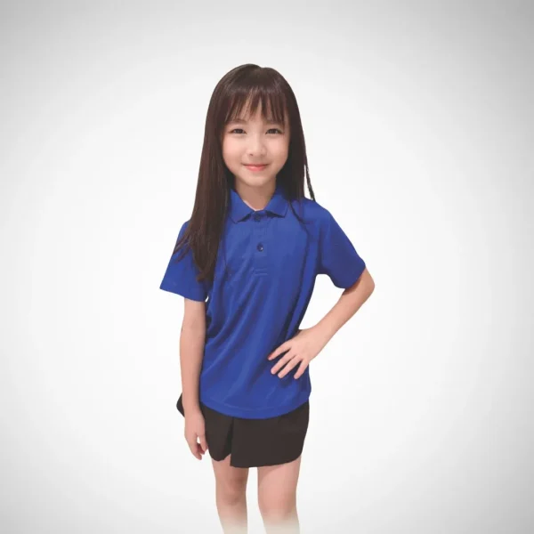 UDF25 Anti Odor Jersey Kids Polo T-Shirt