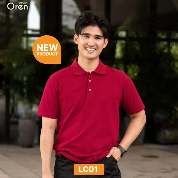 LC01 Premium CVC Fabric Blend Polo Shirt